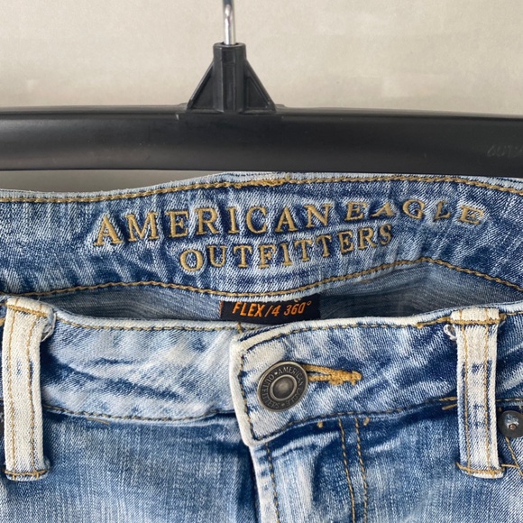 Mens American Eagle Outfitters Jeans Flex/4 360* Size 30x30 - Picture 2 of 4